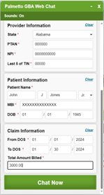 Image of prechat survey